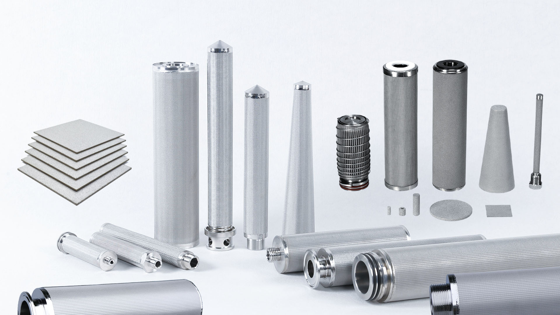 sintered metal filter cartridges